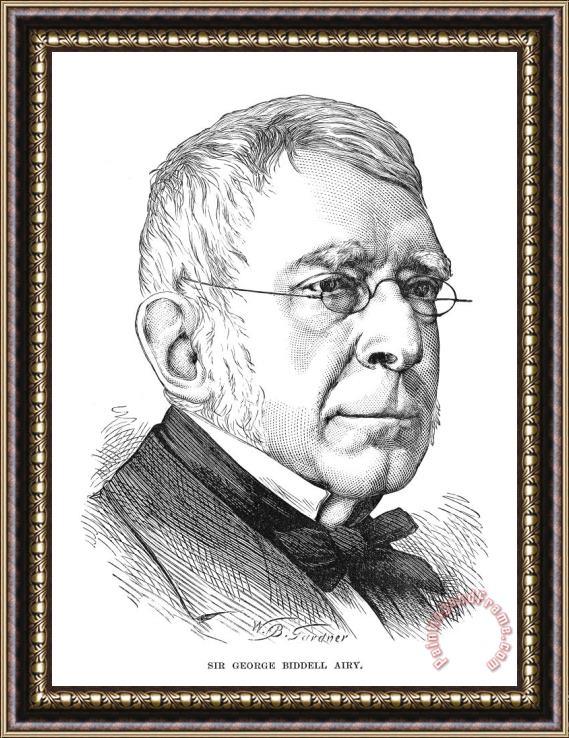 Others Sir George Biddell Airy Framed Painting