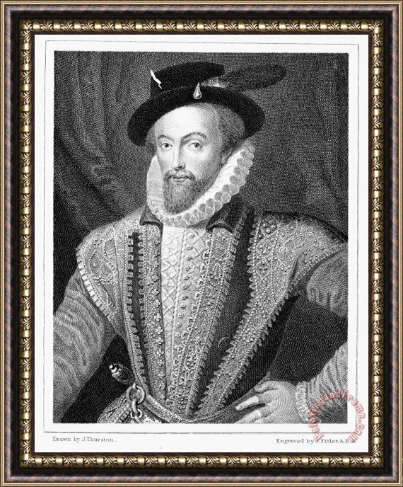Others Sir Walter Raleigh Framed Painting