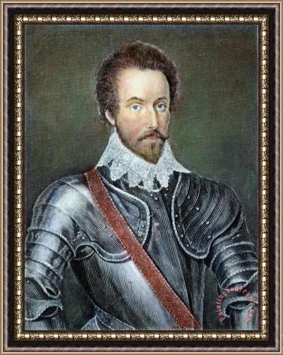 Others Sir Walter Raleigh Framed Painting