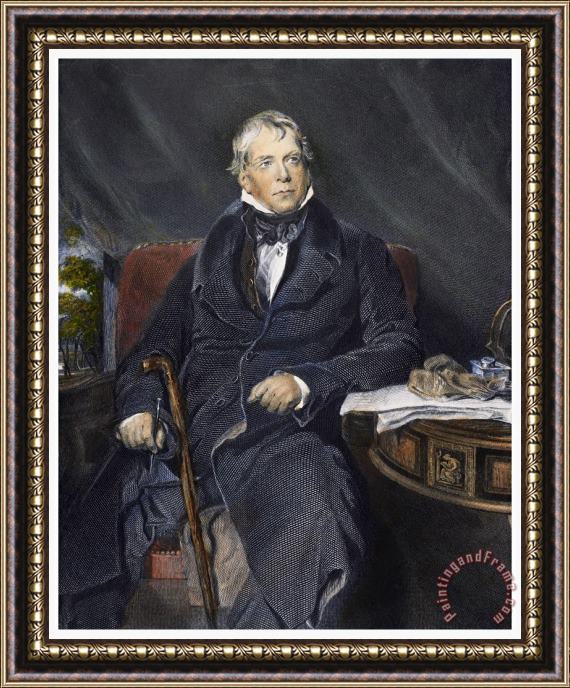 Others Sir Walter Scott Framed Painting