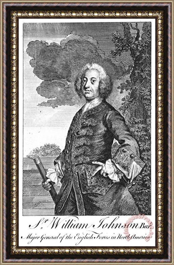 Others Sir William Johnson Framed Print