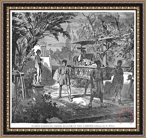 Others Slavery: Ancient Rome Framed Painting