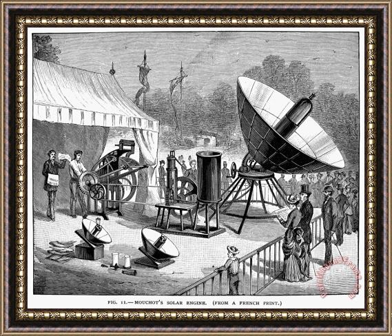 Others Solar Energy, 1878 Framed Painting