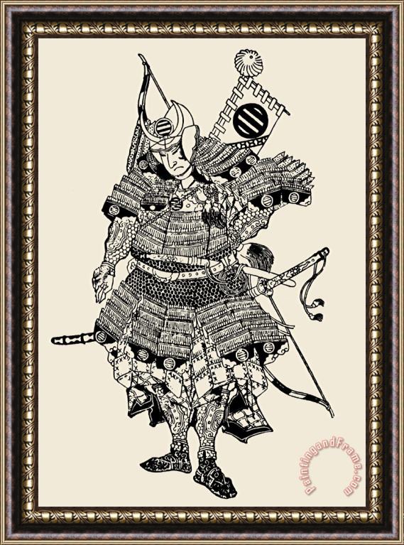 Others Soldier: Samurai Framed Print