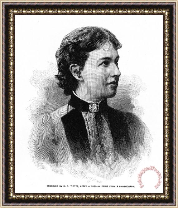 Others Sonya Kovalevsky (1850-1891) Framed Print