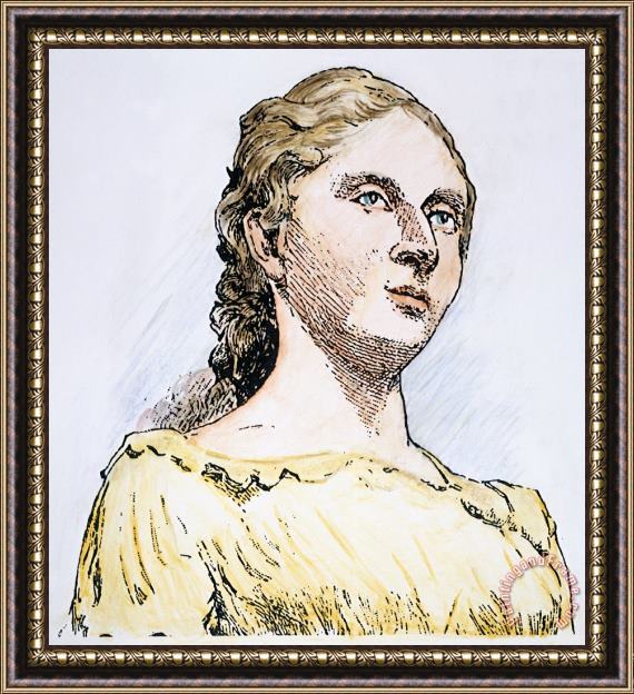Others Sophie Germain (1776-1831) Framed Painting