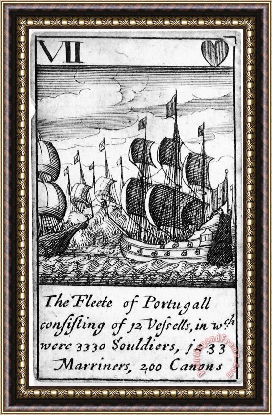 Others Spanish Armada, 1588 Framed Print