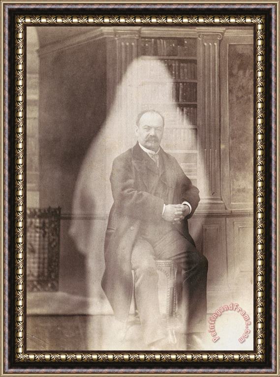Others SPIRIT PHOTOGRAPH, c1896 Framed Print