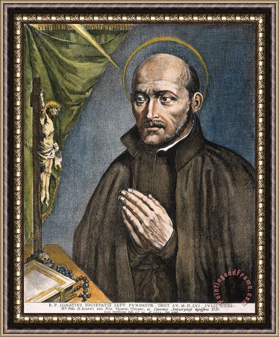 Others St. Ignatius Of Loyola Framed Print