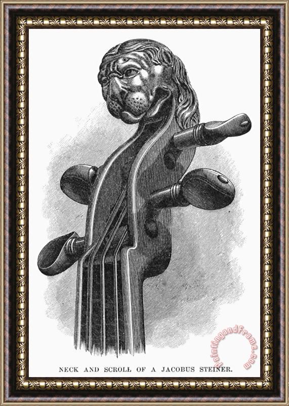 Others Stainer Violin Framed Painting