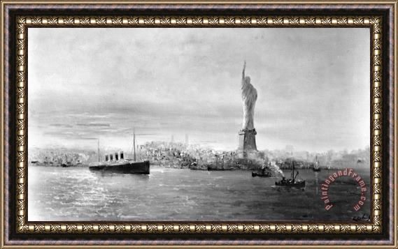 Others Statue Of Liberty Framed Print