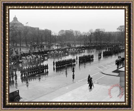 Others Taft Funeral, 1930 Framed Painting