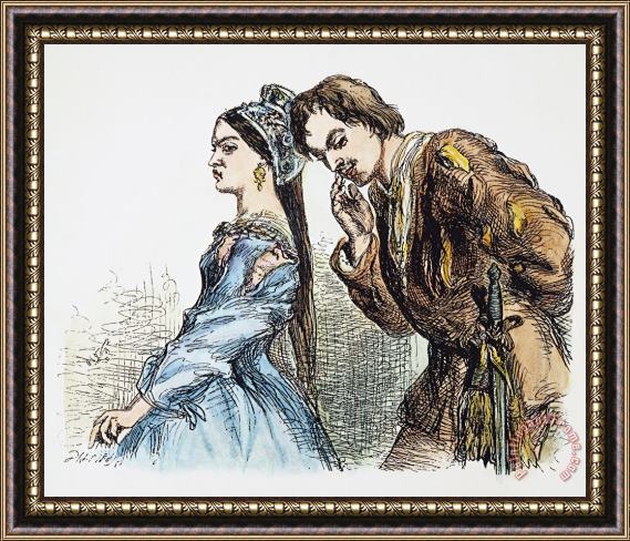 Others Taming Of The Shrew Framed Print
