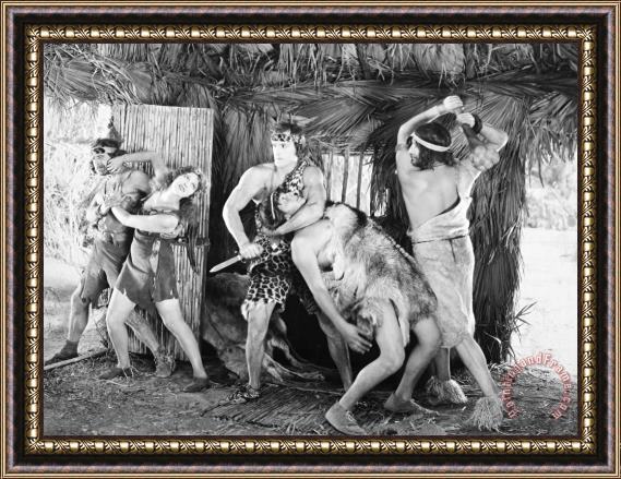 Others Tarzan The Mighty, 1928 Framed Print