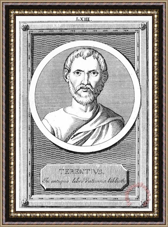 Others Terence (186?-159 B.c.) Framed Print
