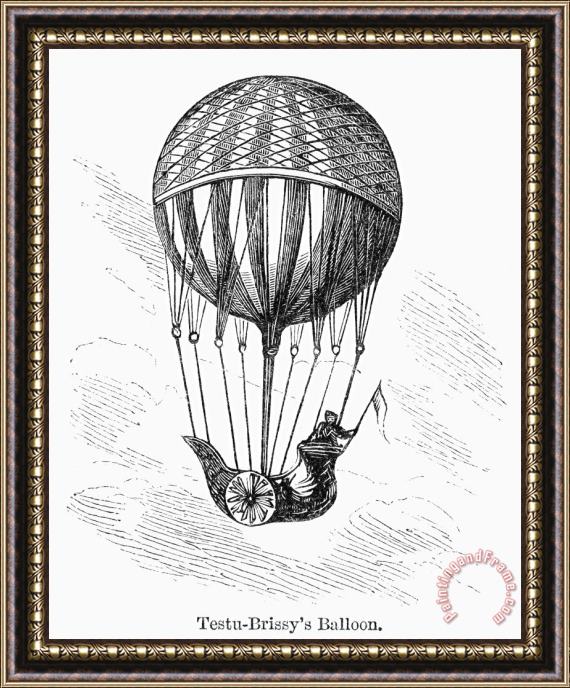 Others Testu-brissys Balloon Framed Print