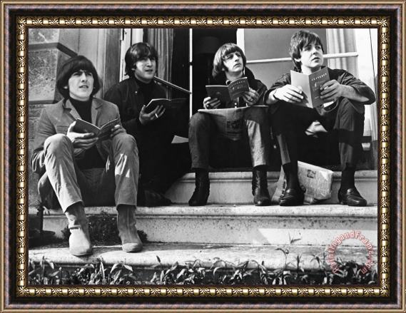 Others The Beatles, 1965 Framed Painting