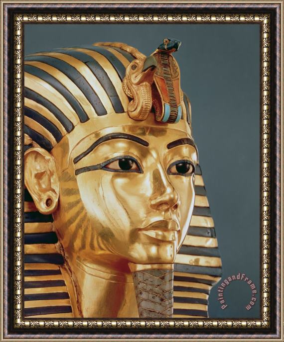 Others The Funerary Mask Of Tutankhamun Framed Print