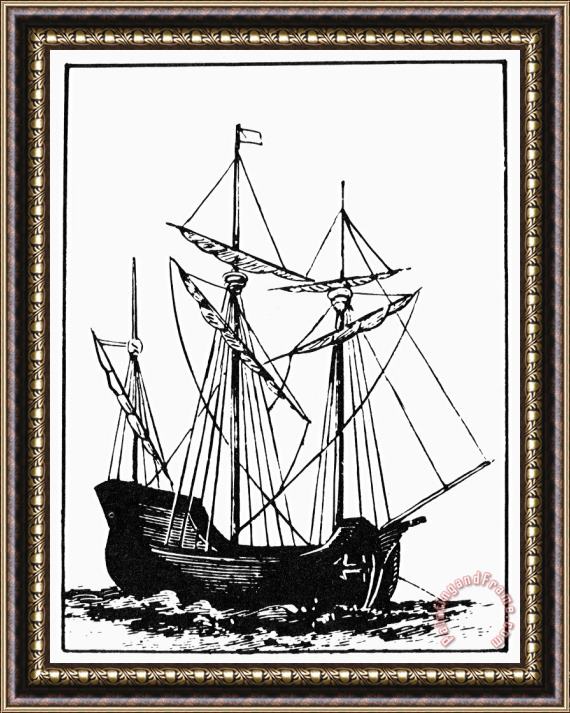 Others The Mayflower Framed Painting
