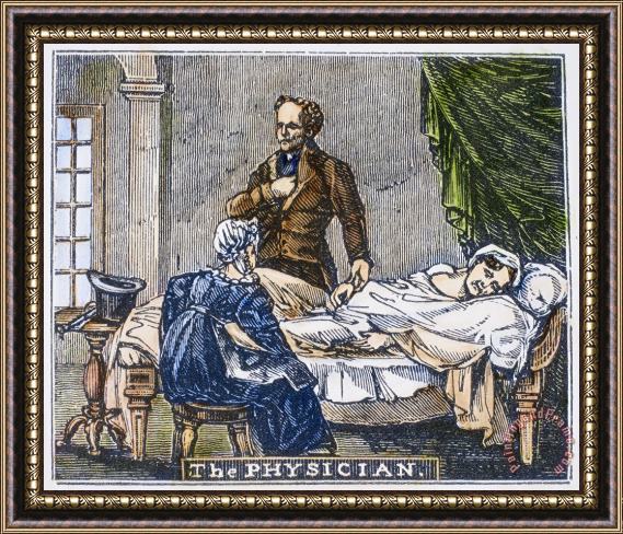 Others The Physician, 1835 Framed Print