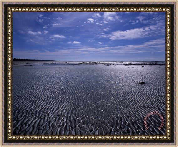Others The White Sea Framed Print