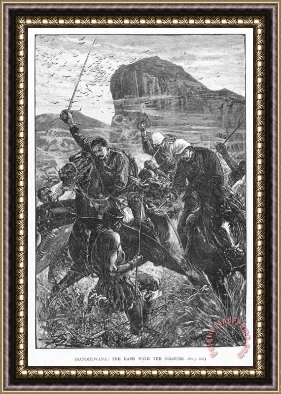 Others The Zulu War, 1879 Framed Print