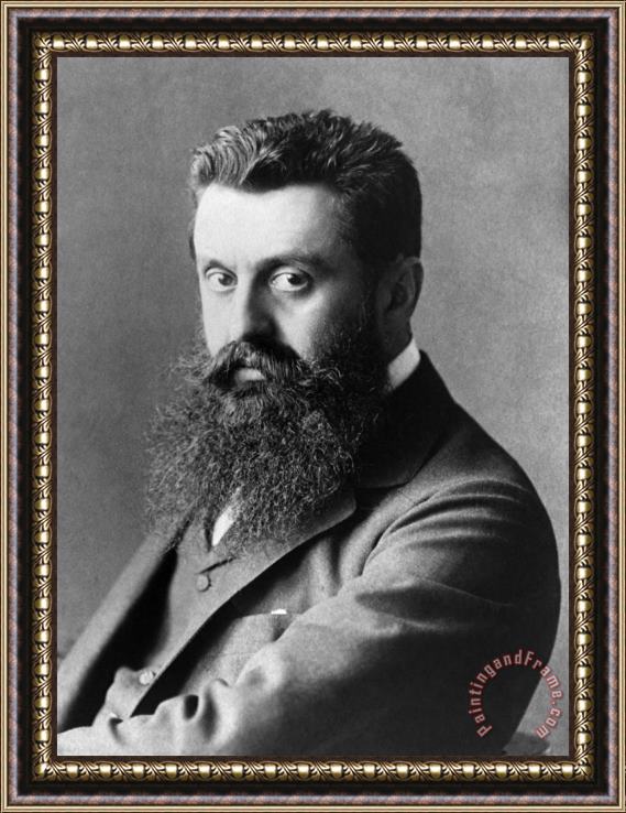 Others Theodor Herzl (1860-1904) Framed Painting