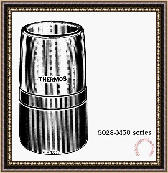 Others Thermos Flask Framed Print