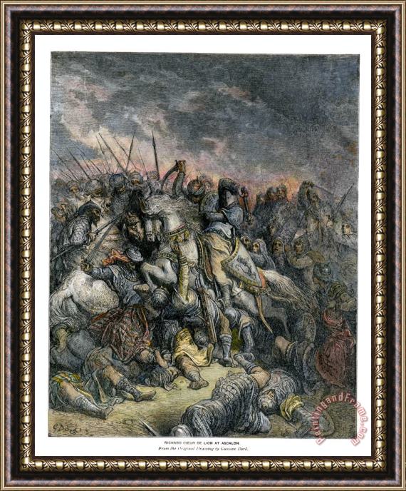 Others Third Crusade, 1191 Framed Painting