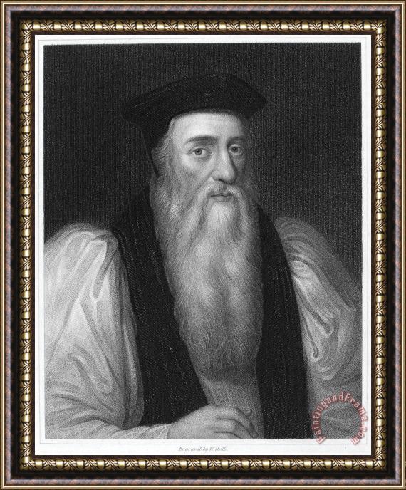 Others Thomas Cranmer (1489-1556) Framed Print