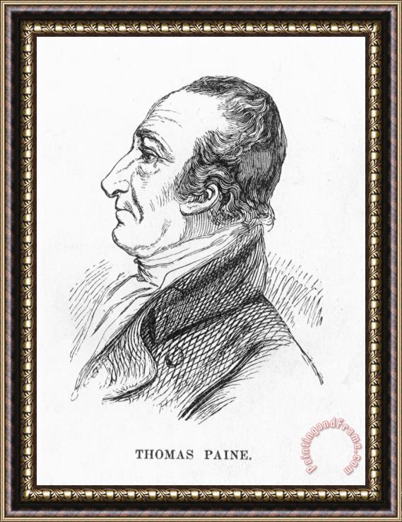 Others Thomas Paine (1737-1809) Framed Painting