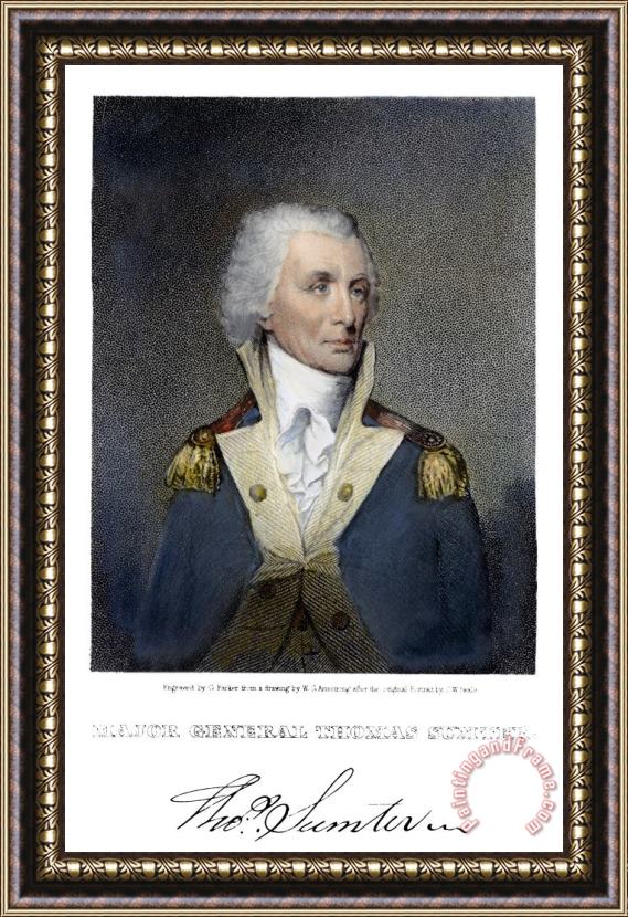 Others Thomas Sumter (1734-1832) Framed Print