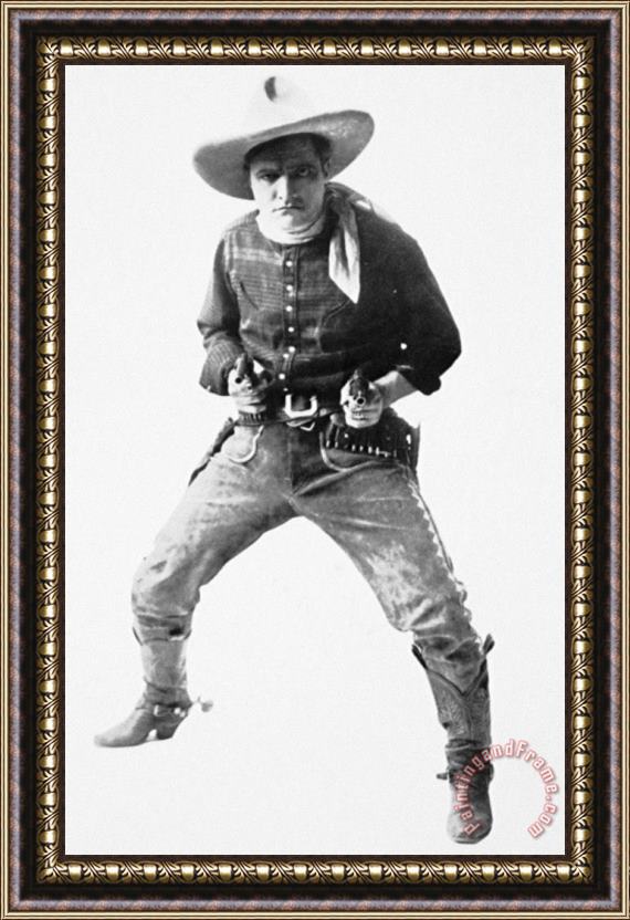 Others Tom Mix (1880-1944) Framed Painting