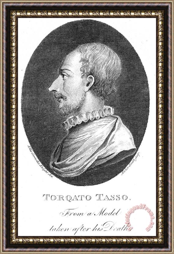 Others Torquato Tasso (1544-1595) Framed Painting