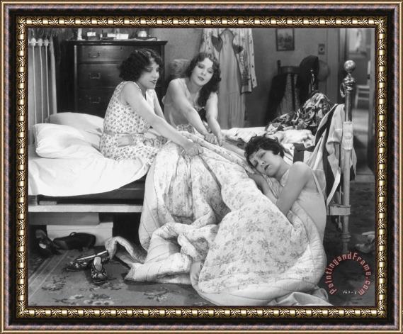Others Twin Beds, 1929 Framed Print