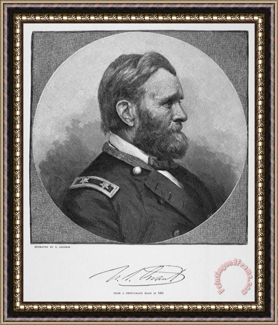 Others Ulysses S. Grant Framed Painting
