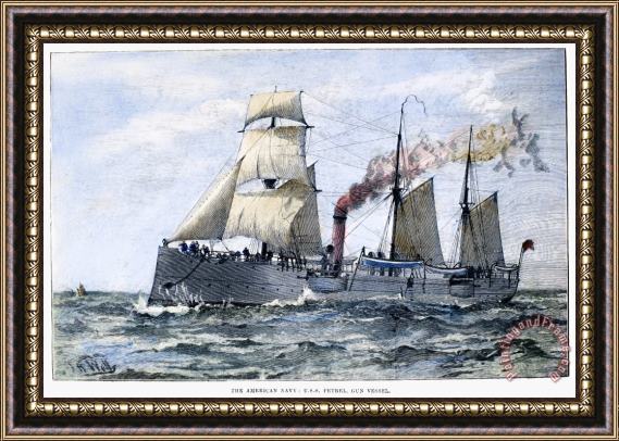 Others Uss Petrel, 1890 Framed Painting