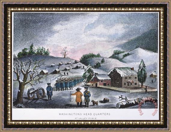 Others Valley Forge: Winter, 1777 Framed Print