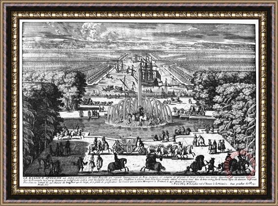 Others Versailles: Gardens, 1685 Framed Painting