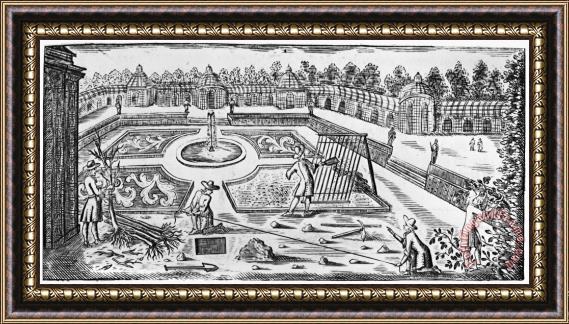 Others Versailles: Gardens, 1690 Framed Painting
