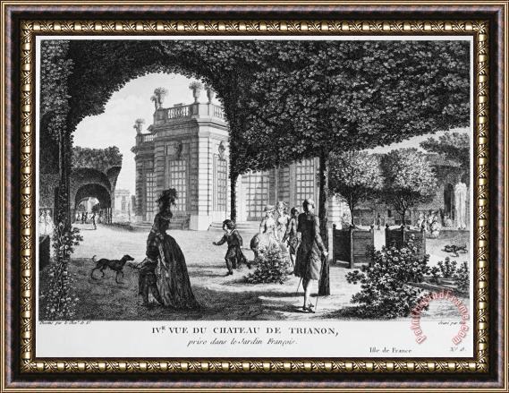 Others Versailles: Gardens Framed Painting