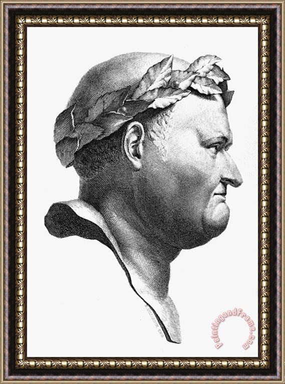 Others Vespasian (9-79 A.d.) Framed Print