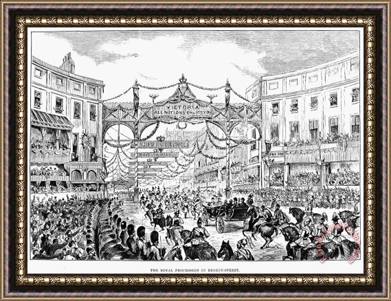 Others Victoria: Golden Jubilee Framed Painting