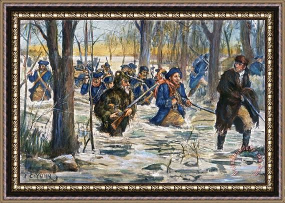 Others Vincennes: March, 1779 Framed Painting