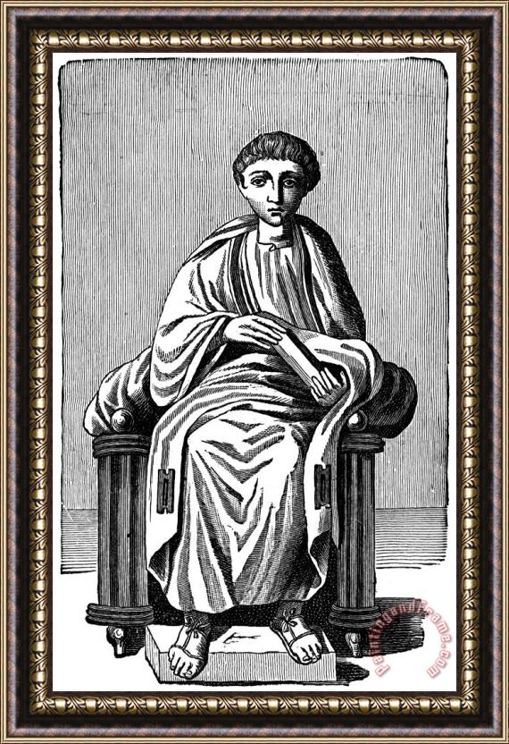 Others Virgil (70-19 B.c.) Framed Painting