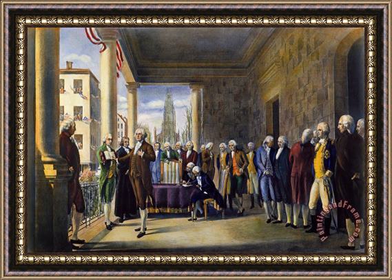 Others Washington: Inauguration Framed Print