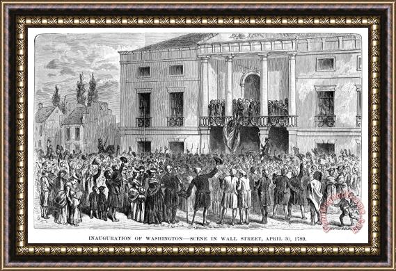 Others Washington: Inauguration Framed Painting