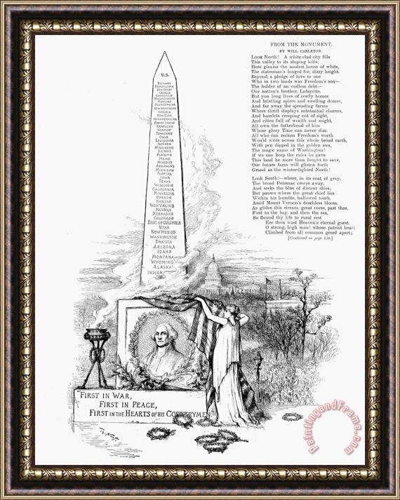Others Washington Monument Framed Print