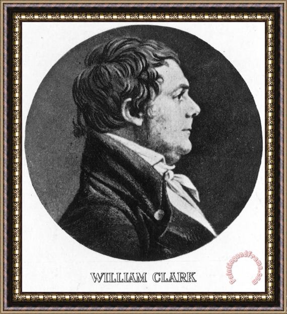 Others William Clark (1770-1838) Framed Painting