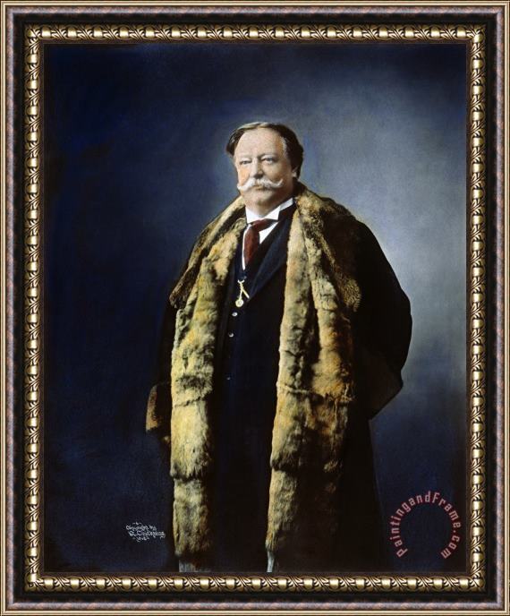 Others William H Taft (1857-1930) Framed Painting